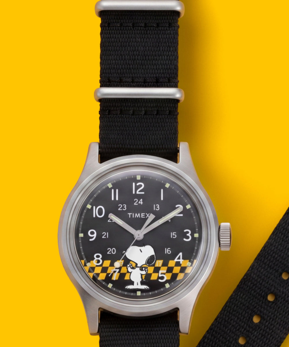 Peanuts® x Timex MK1® 36mm Fabric Strap Watch - Image 8