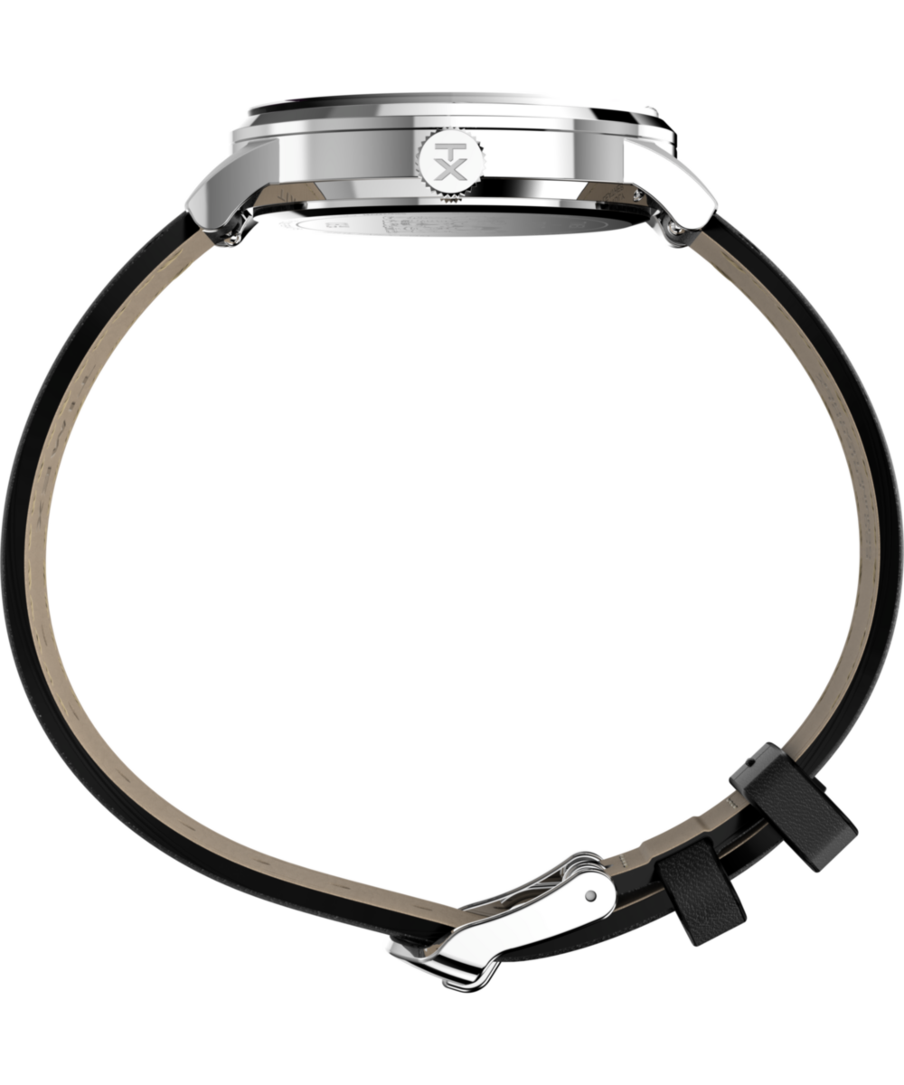 Peanuts® x Timex Waterbury Classic 40mm Leather Strap Watch - Image 3