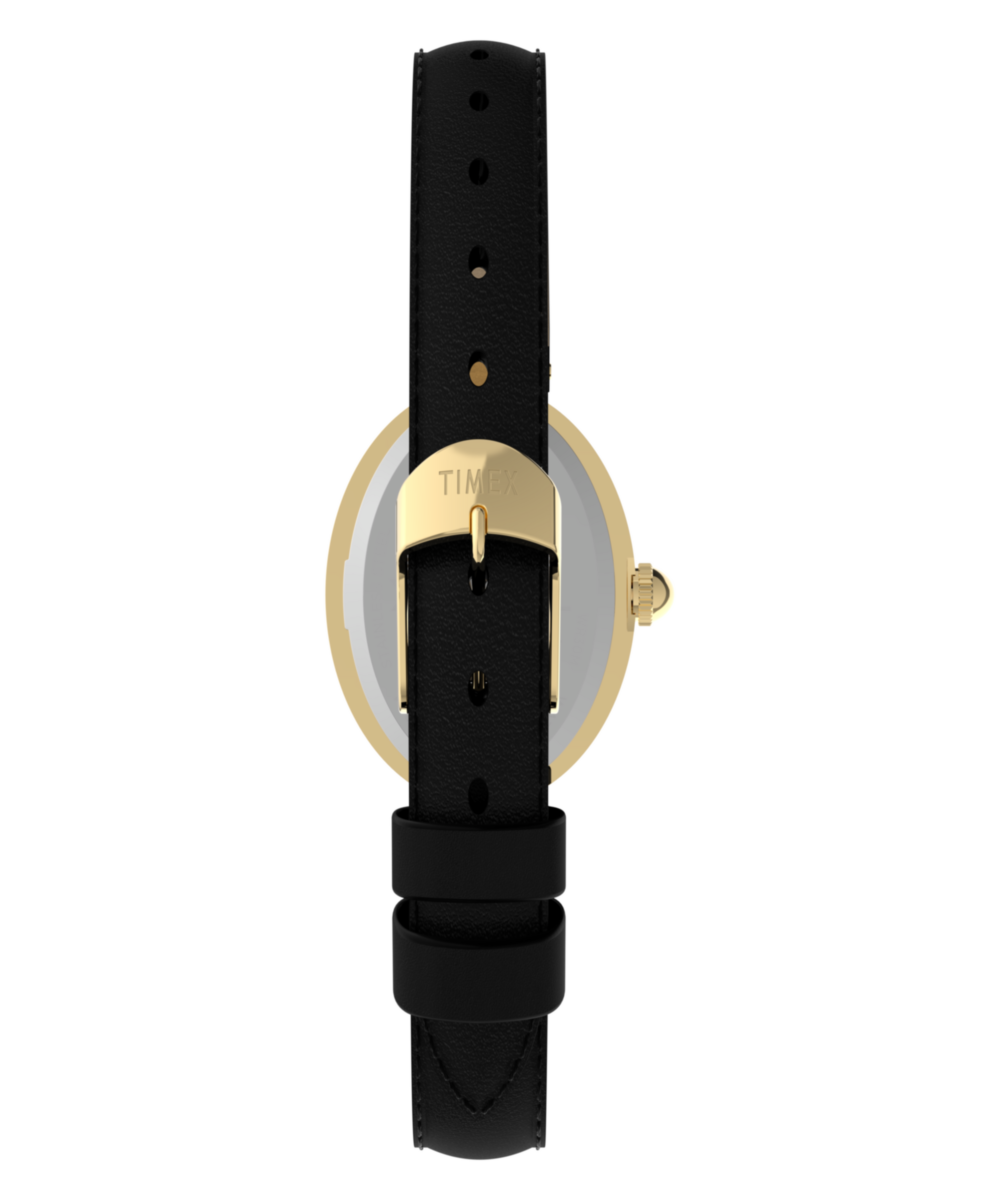 Cavatina® Luxe 22mm Leather Strap Watch - Image 4