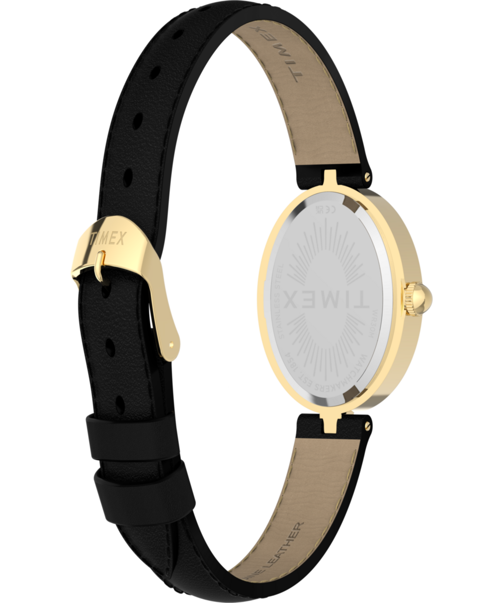 Cavatina® Luxe 22mm Leather Strap Watch - Image 6