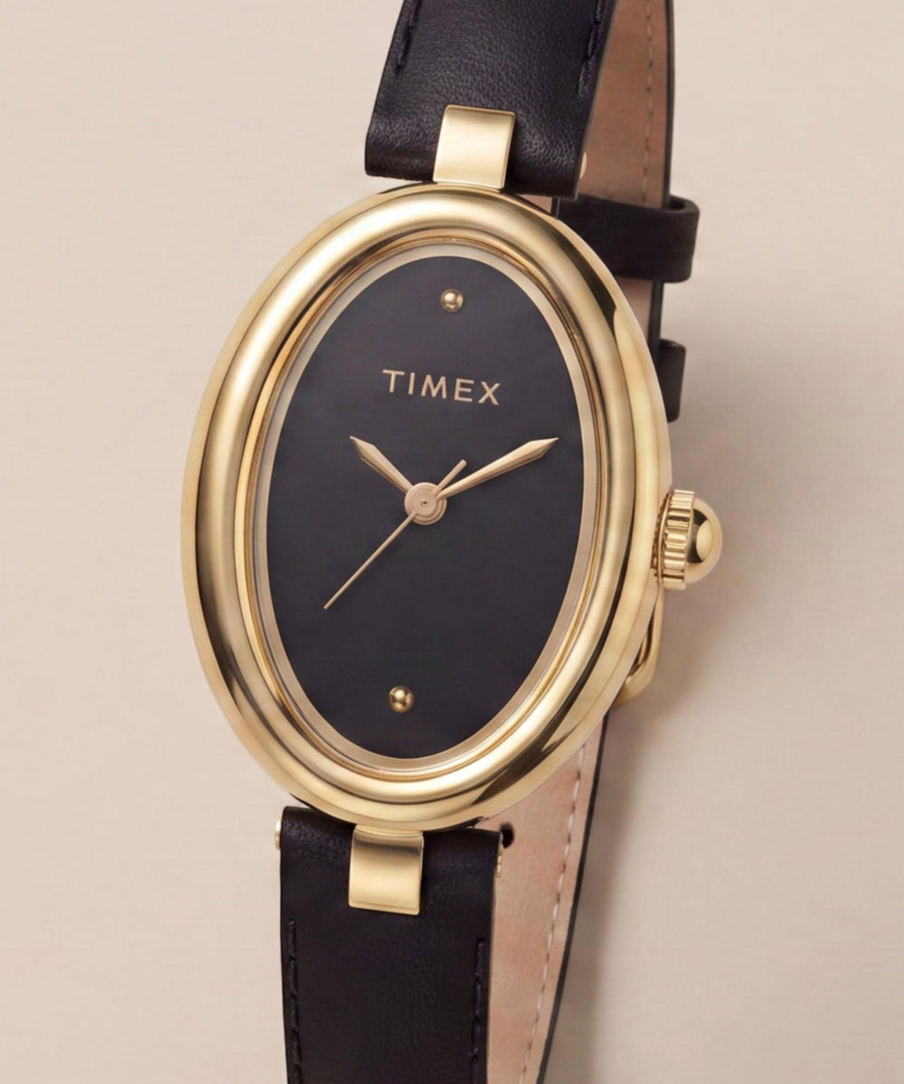 Cavatina® Luxe 22mm Leather Strap Watch - Image 7