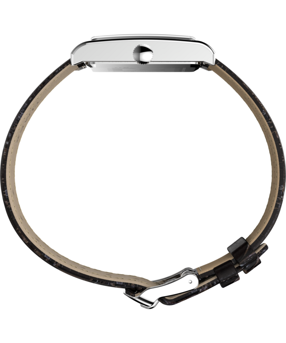Timex 1976 Lexington Reissue Inspired 21mm Leather Strap Watch - Image 3