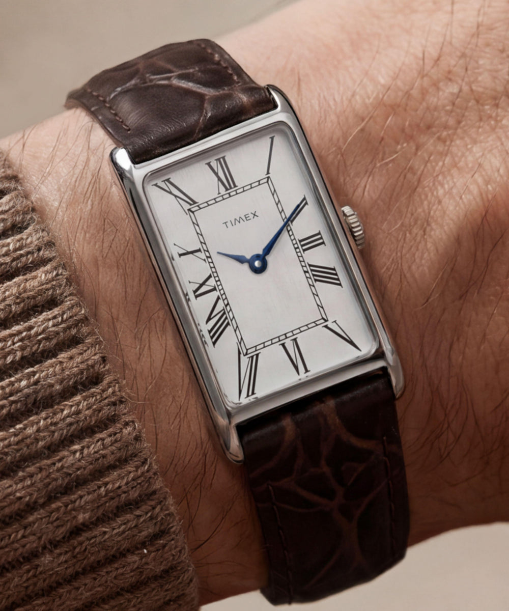 Timex 1976 Lexington Reissue Inspired 21mm Leather Strap Watch - Image 2
