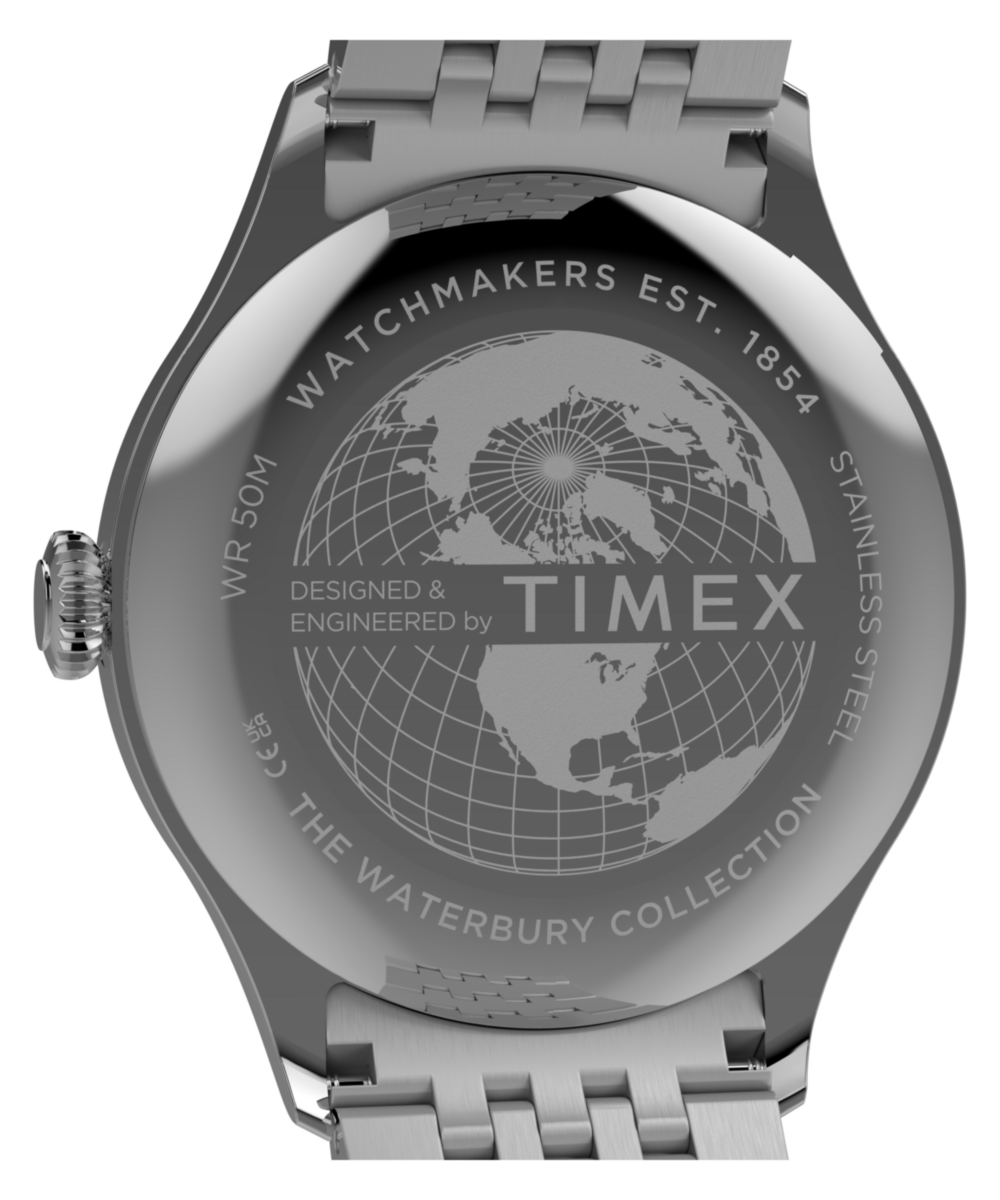 Waterbury Classic Sub-Second 39mm Stainless Steel Bracelet Watch - Image 5