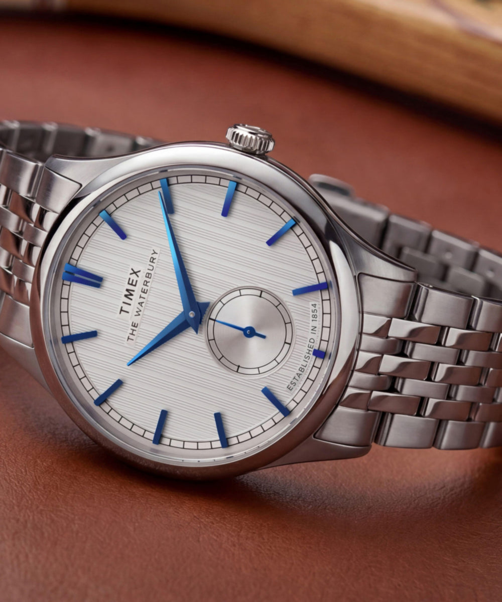 Waterbury Classic Sub-Second 39mm Stainless Steel Bracelet Watch - Image 7