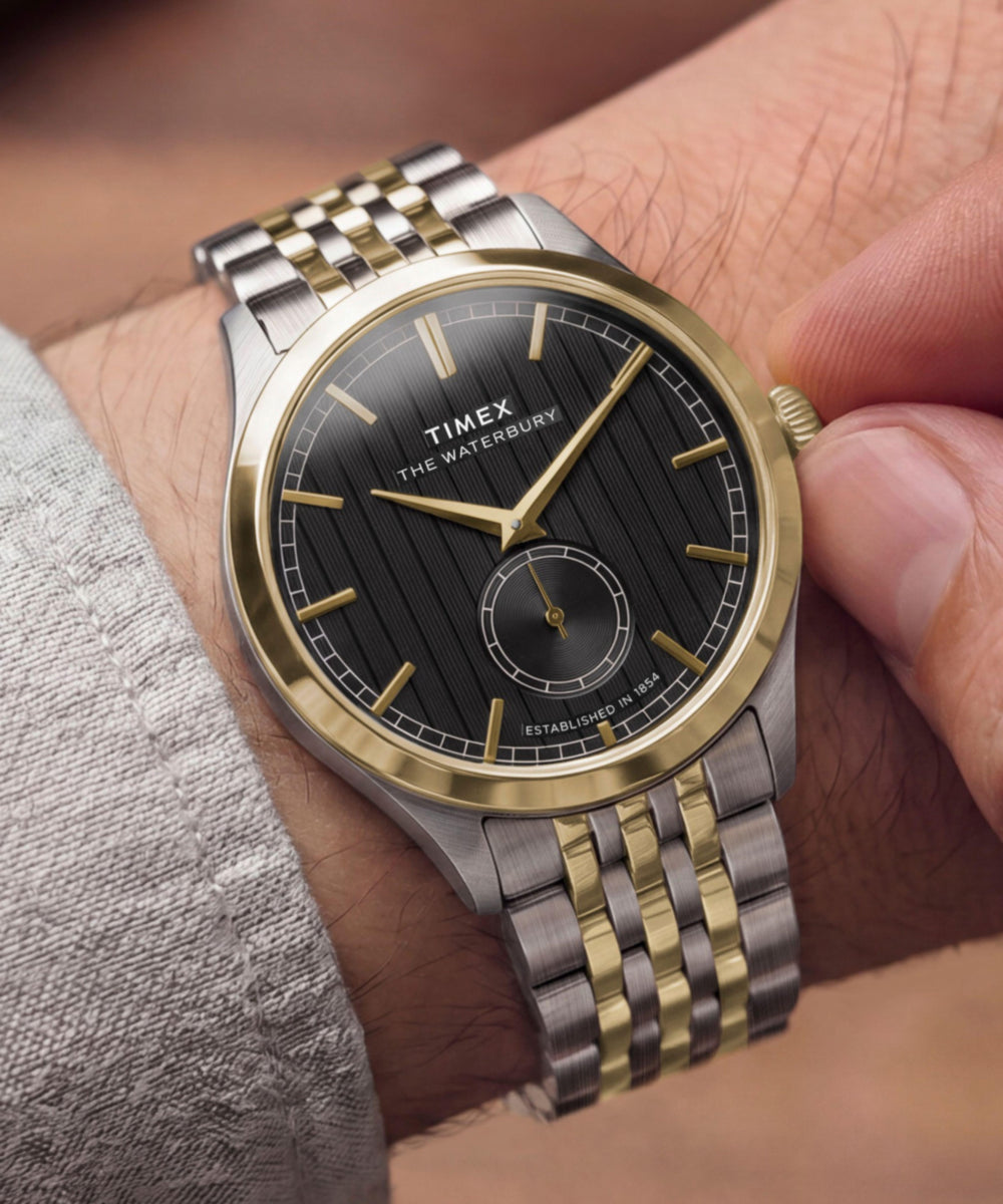 Waterbury Classic Sub-Second 39mm Stainless Steel Bracelet Watch - Image 2