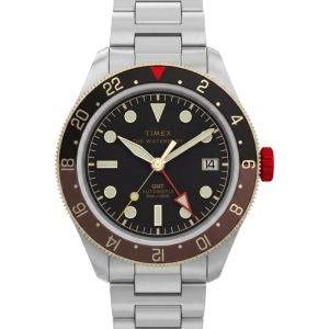 Waterbury Heritage Automatic GMT 41.5mm Stainless Steel Bracelet Watch