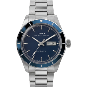 Waterbury Heritage Automatic 39mm Stainless Steel Bracelet Watch