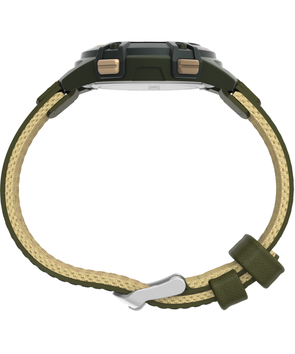 Expedition CAT5 40mm Leather and Fabric Strap Watch - Image 2
