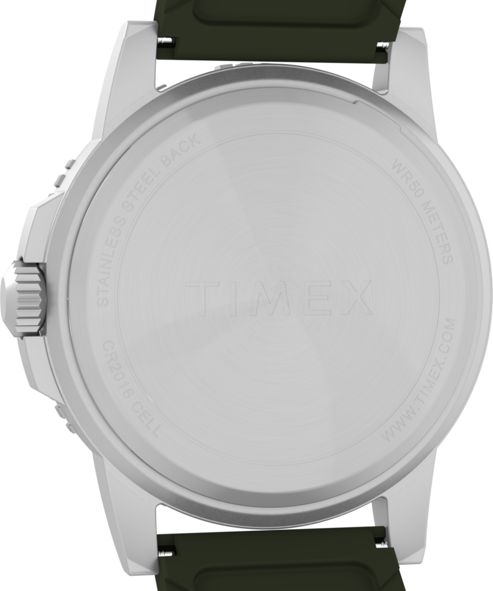 Expedition Ridge 43mm Silicone Strap Watch - Image 4