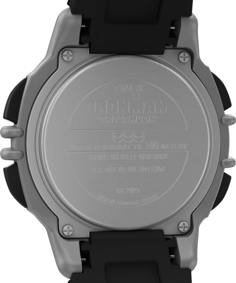 TIMEX® IRONMAN® Flix 100 Lap 42mm PU Strap Watch - Image 7