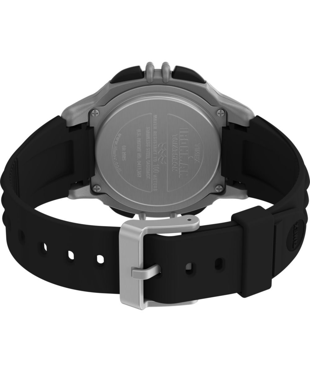 TIMEX® IRONMAN® Flix 100 Lap 42mm PU Strap Watch - Image 8