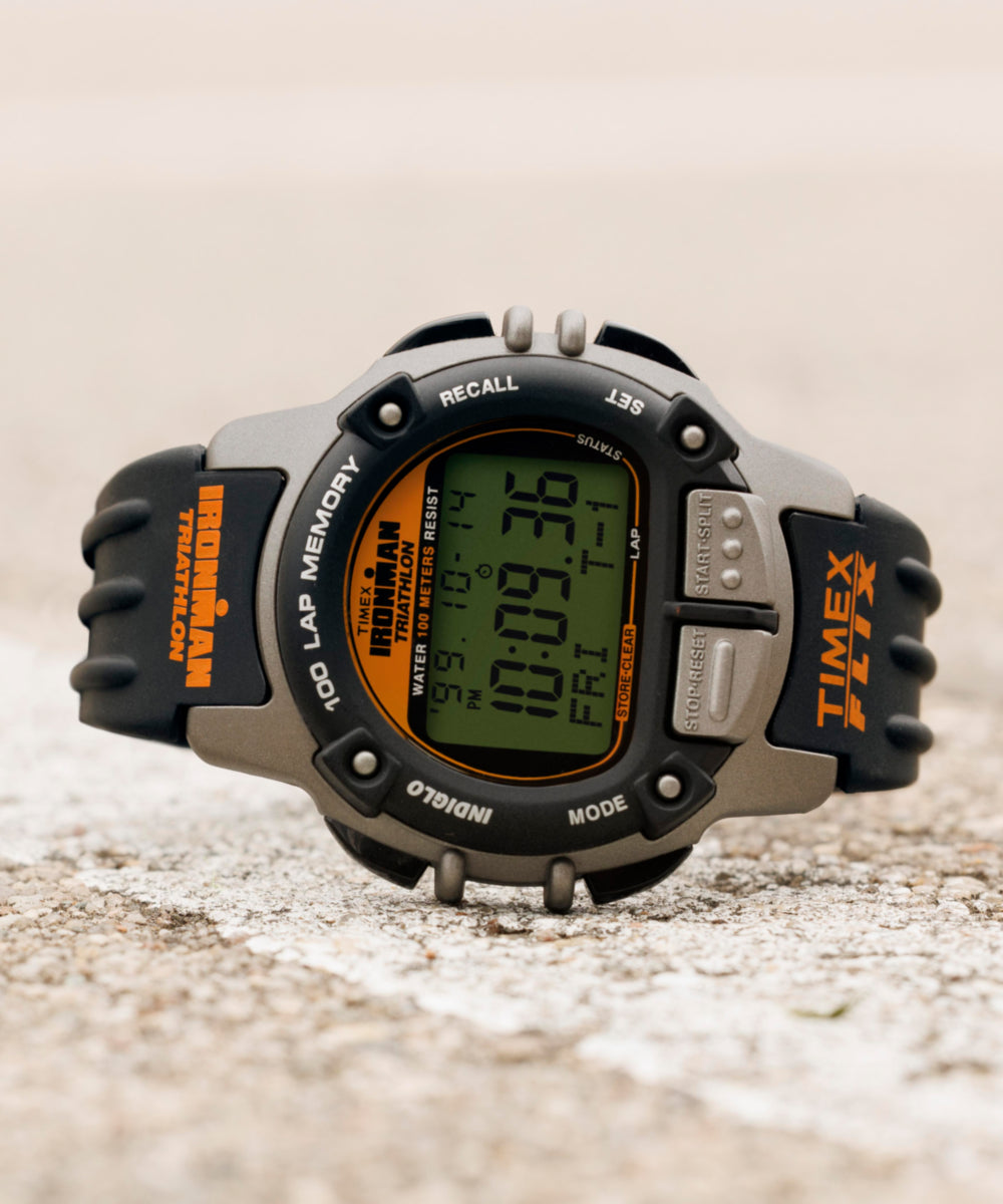 TIMEX® IRONMAN® Flix 100 Lap 42mm PU Strap Watch - Image 10