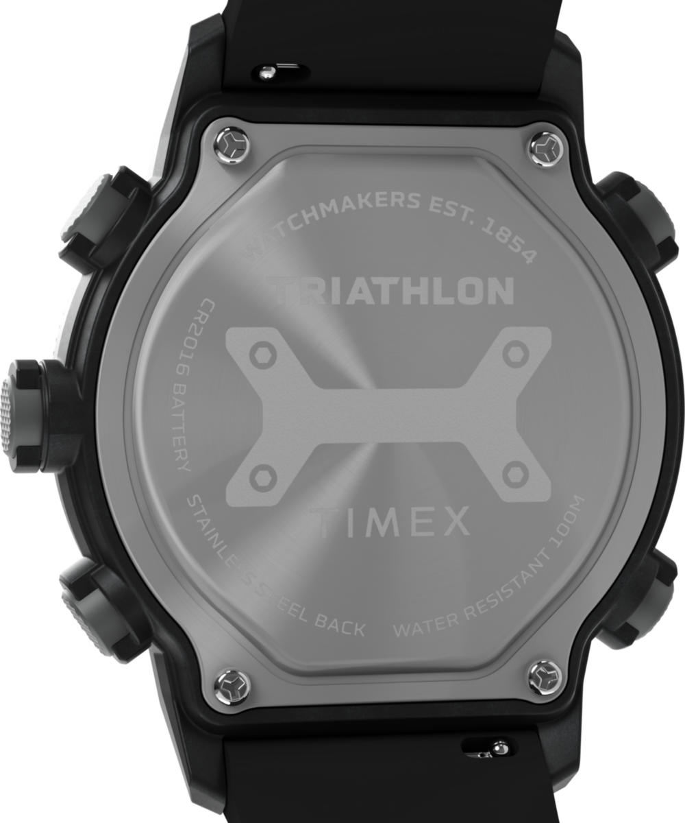 Triathlon 200 Lap 44mm Silicone Strap Watch - Image 4