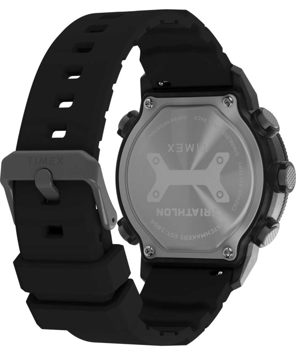 Triathlon 200 Lap 44mm Silicone Strap Watch - Image 5