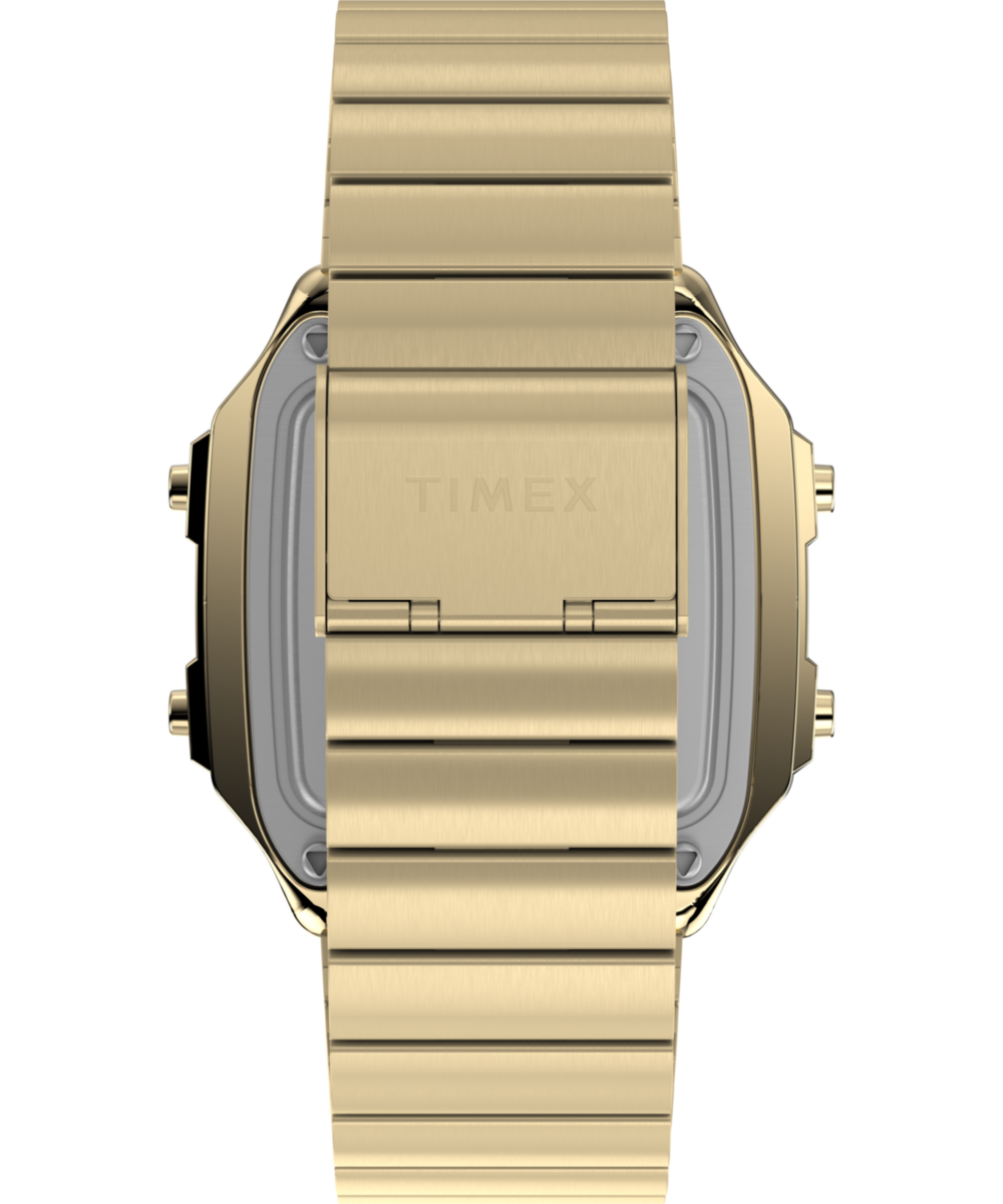 World Time Digital 40mm Stainless Steel Bracelet Watch - Image 3