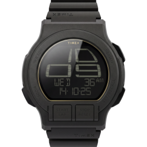 Retroware Digital 46mm Resin Strap Watch