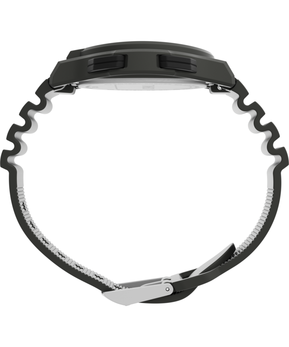 Retroware Digital 46mm Resin Strap Watch - Image 3