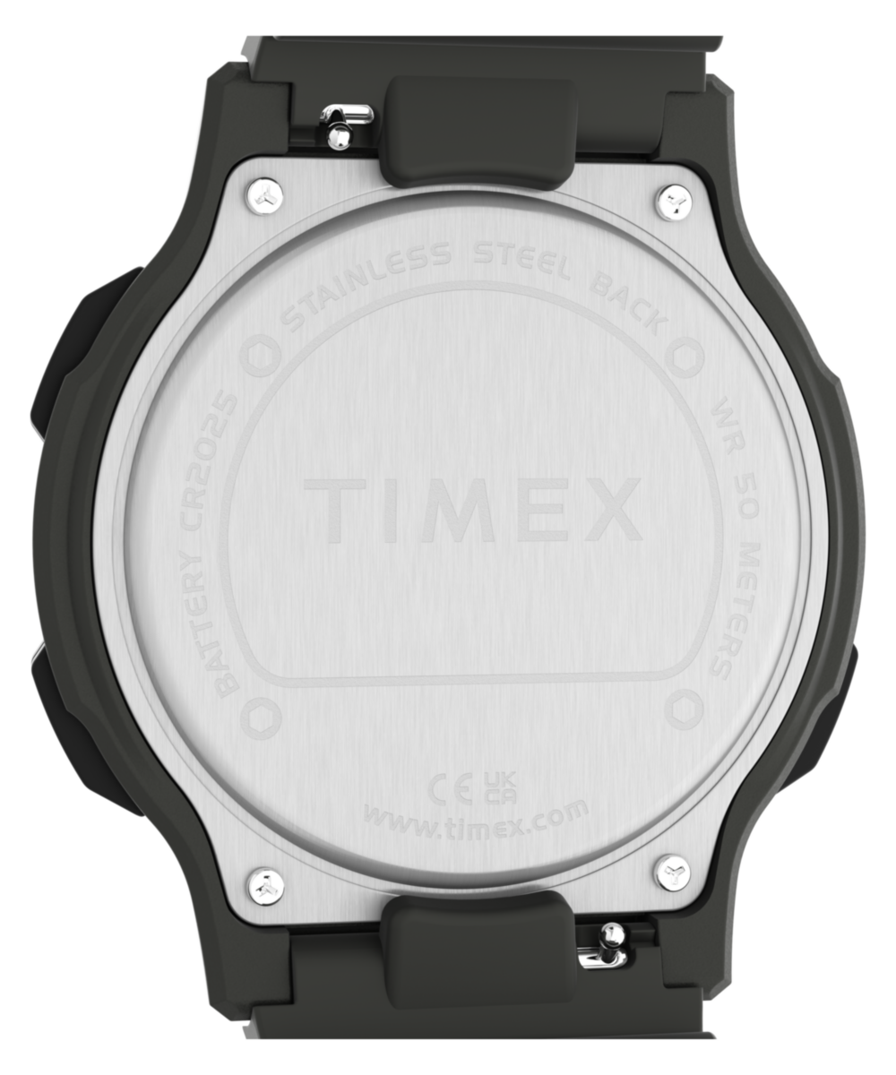 Retroware Digital 46mm Resin Strap Watch - Image 5