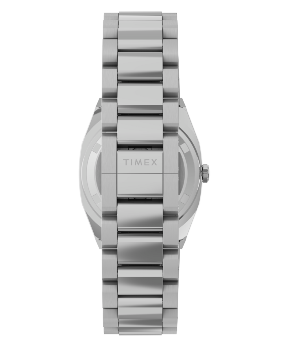 Timex® Quartz E Line 30mm Stainless Steel Bracelet Watch - Image 4