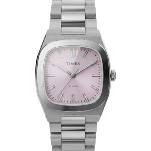 Timex® Quartz E Line 30mm Stainless Steel Bracelet Watch