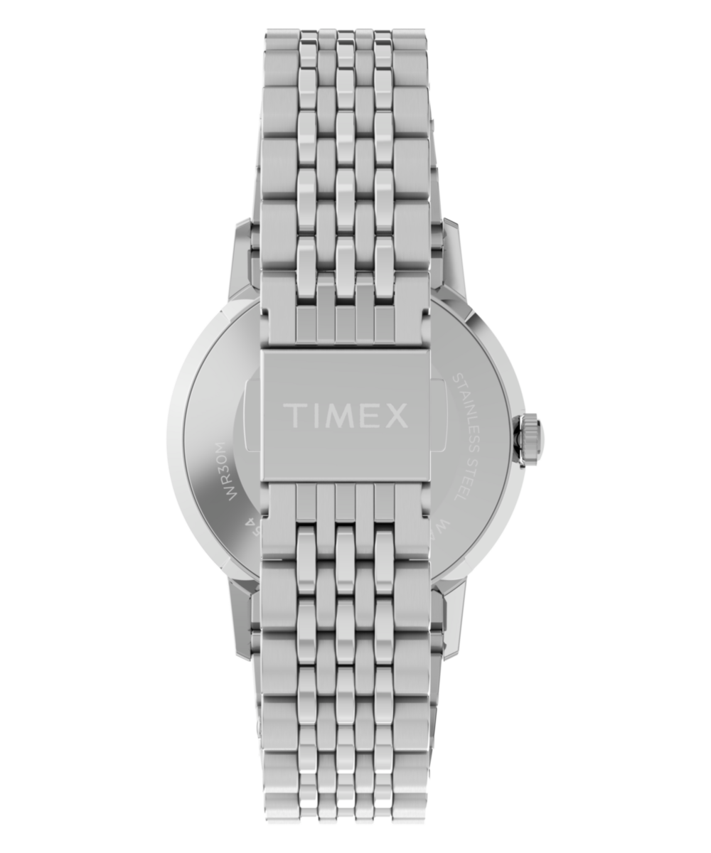 Marlin® Quartz 34mm Stainless Steel Bracelet Watch - Image 4