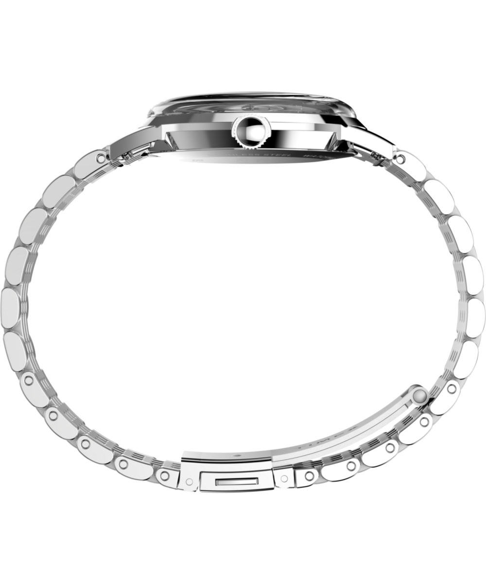 Marlin® Quartz 34mm Stainless Steel Bracelet Watch - Image 3
