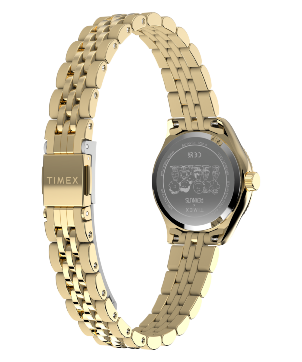 Peanuts x Timex Legacy Mini Heart Hug 25mm Stainless Steel Bracelet Watch - Image 6