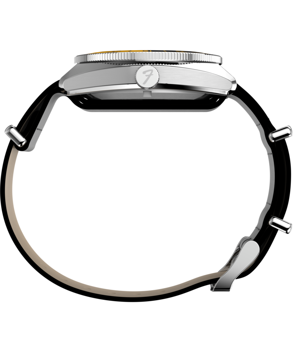 Fender x Timex Automatic 41mm Leather Strap Watch - Image 3