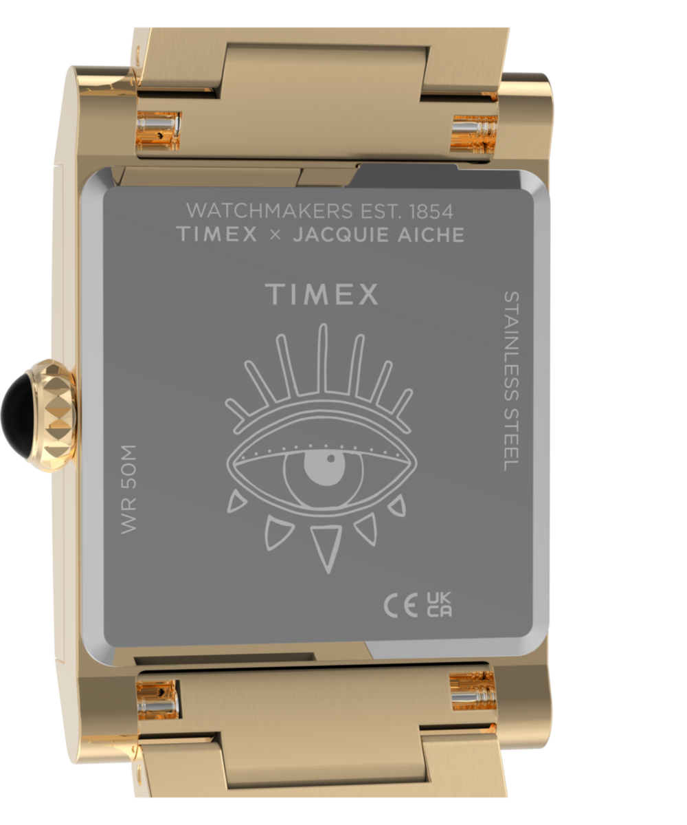 Timex x Jacquie Aiche Éclat 24mm Stainless Steel Bracelet Watch - Image 4