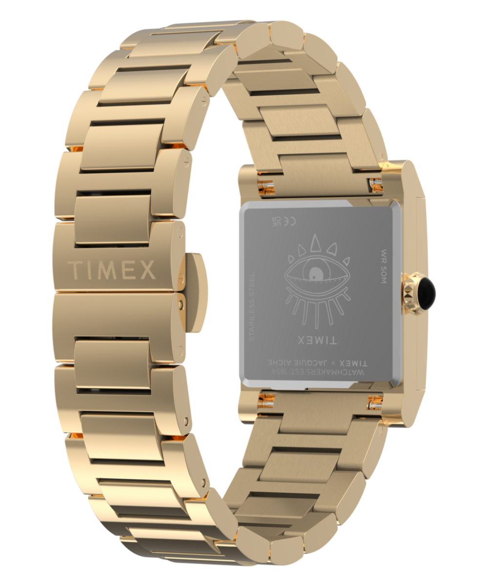 Timex x Jacquie Aiche Éclat 24mm Stainless Steel Bracelet Watch - Image 5