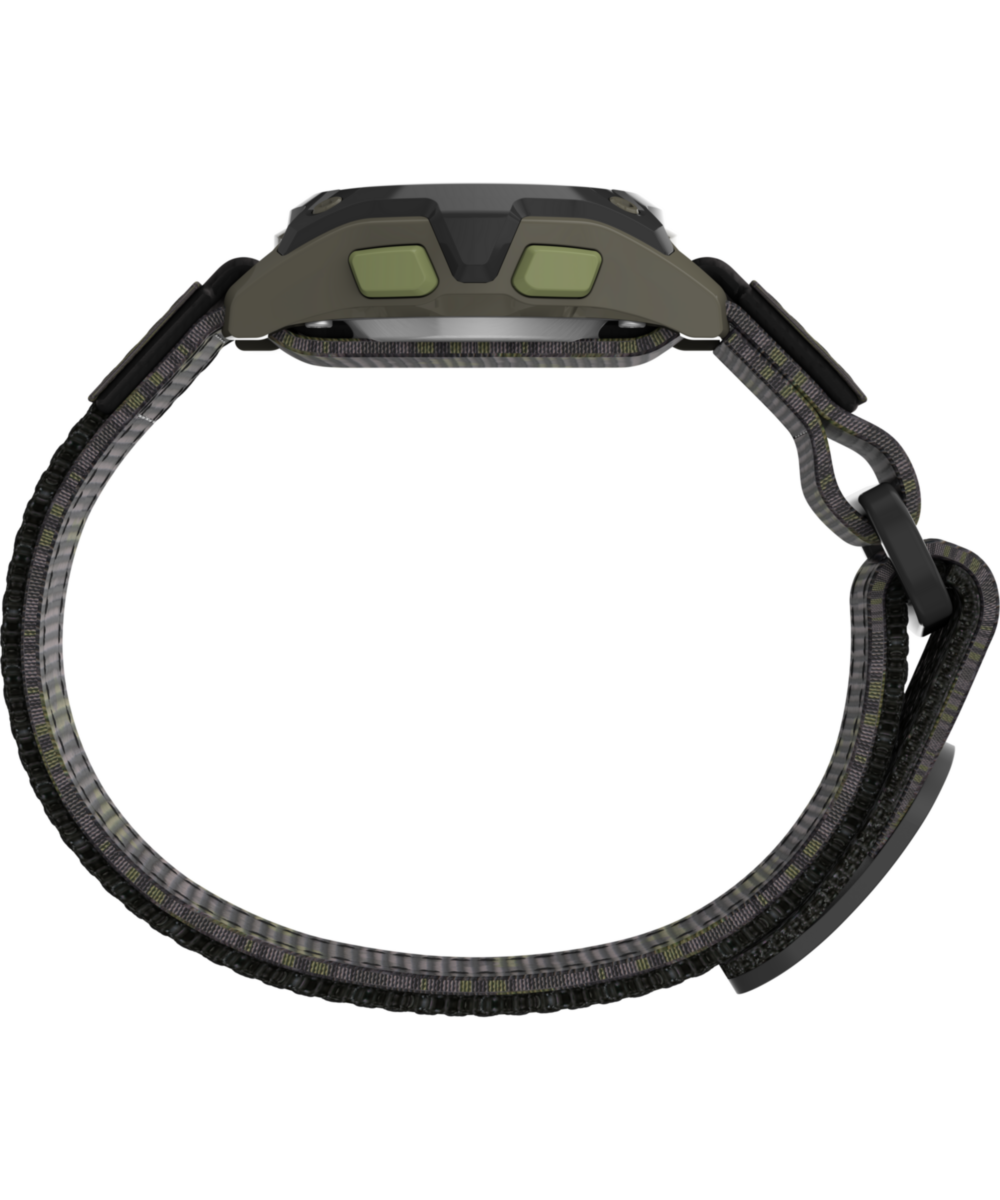 TIMEX TIME MACHINES® 35mm Green/Brown Camo Fast Wrap® Kids Digital Watch - Image 2